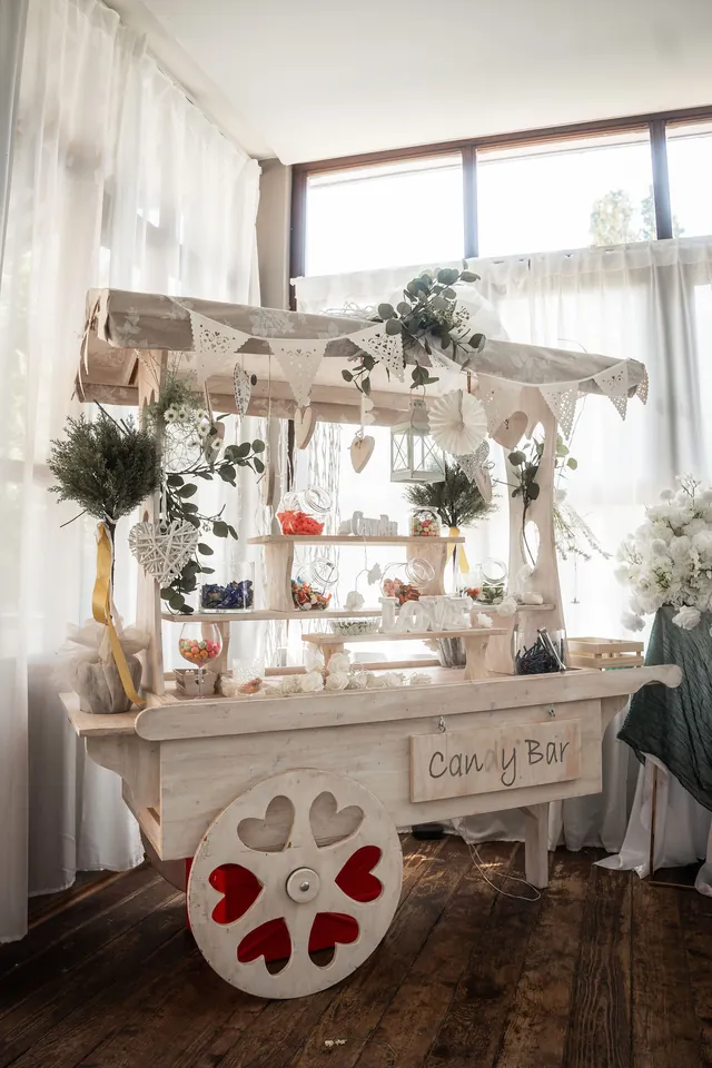 Candybar-Wagen, Hochzeit im Moods