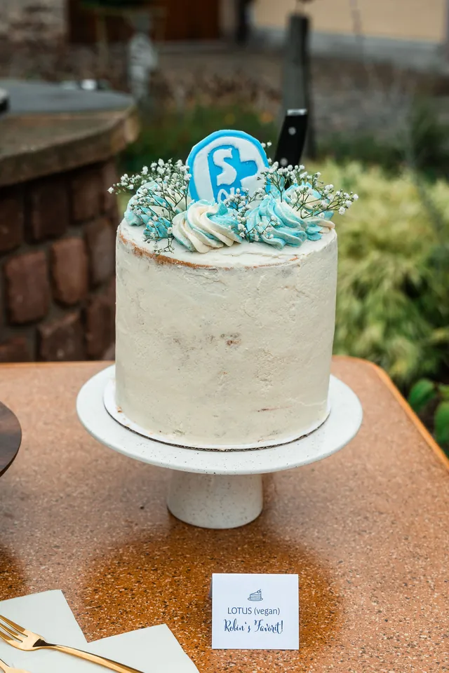 Hochzeitstorte mit Schalke-04-Aufsatz, Hochzeit in der Schleifenmühle Dettenheim-Rußheim