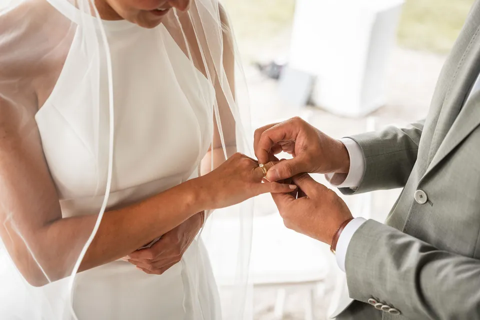 Ringtausch, Hochzeit im Eichenstolz Ladenburg