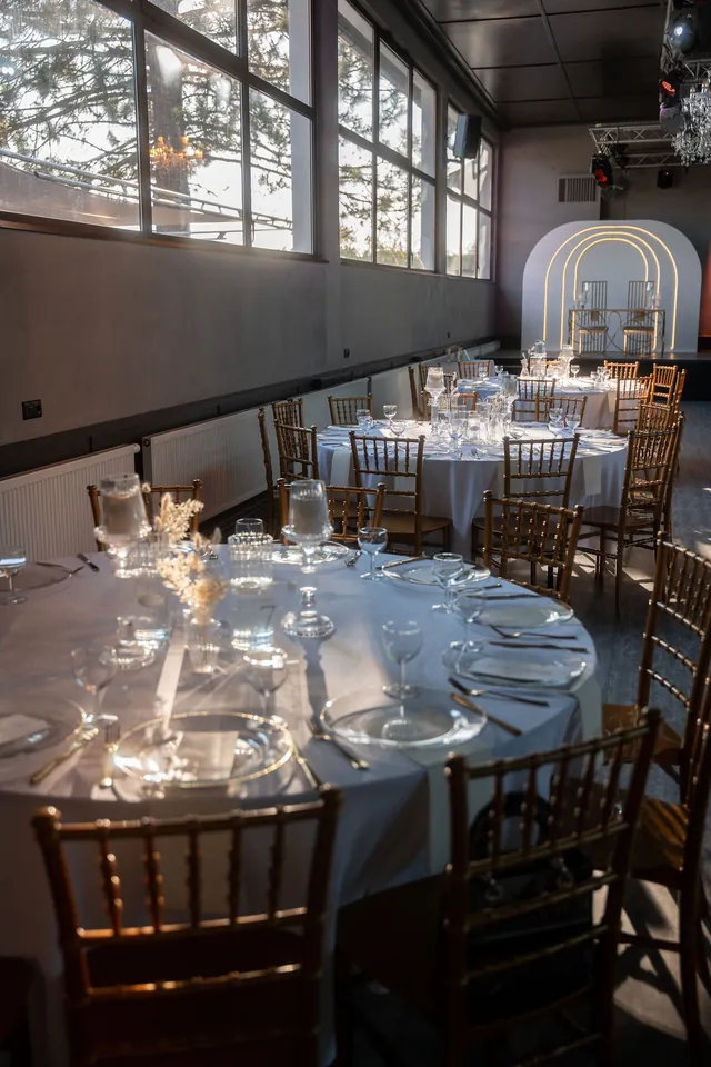 Festsaal im Abendlicht, Hochzeit am Schloss Schwetzingen