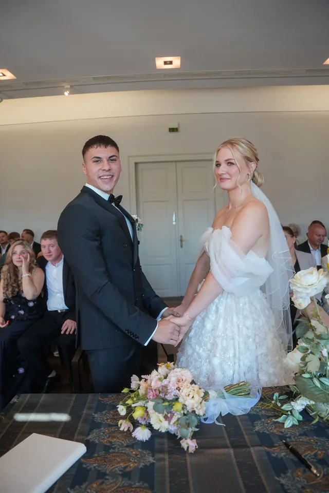 Ringtausch, Hochzeit am Schloss Schwetzingen